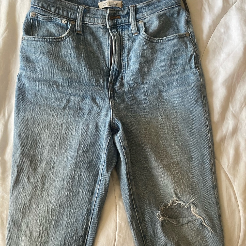Madewell The Perfect Vintage Jean in Rosabelle Wash: Comfort Stretch Edition - Picture 9 of 12